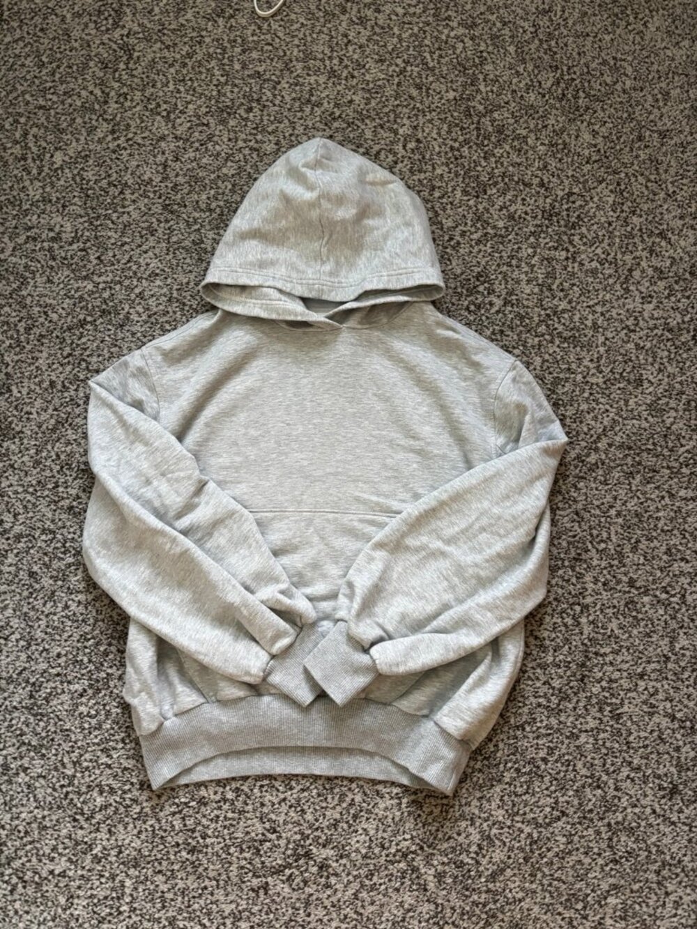 Aerie Heather Gray Pullover Hoodie Women's XS Cozy Sweatshirt